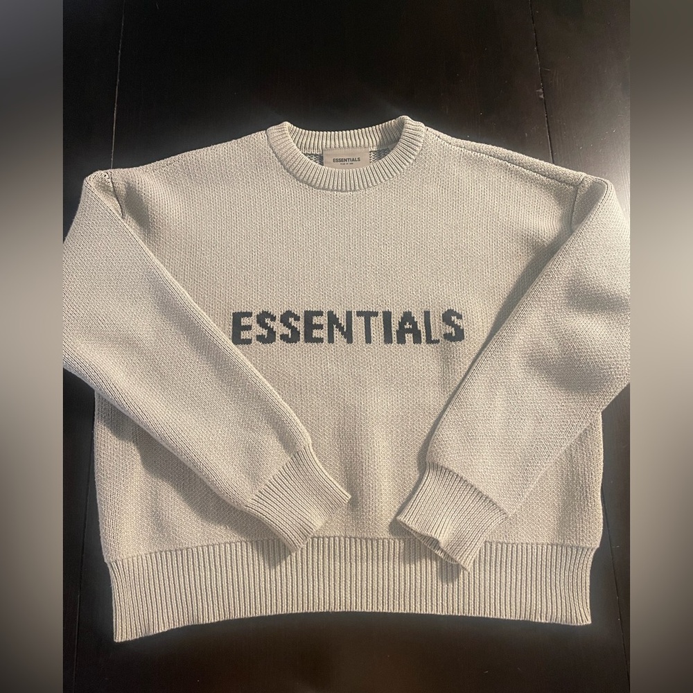 Essentials Knit Crewneck Sweater